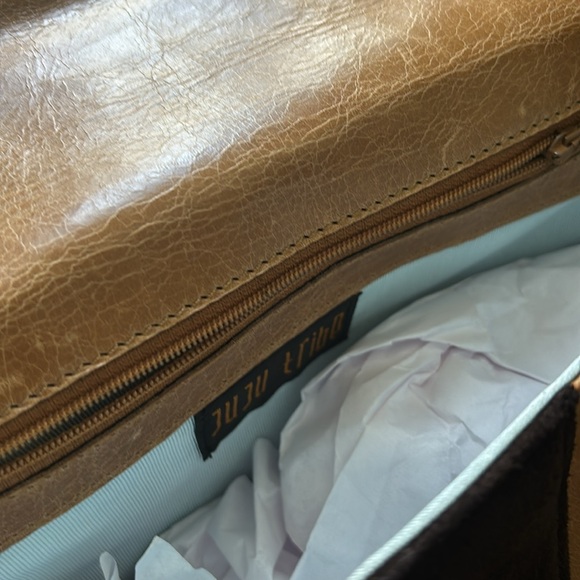 JUJU TRIBE LEATHER Purse Bag NWT western - Picture 6 of 12